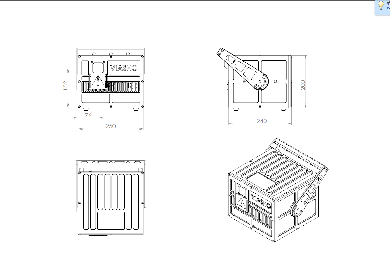 Viasho DDLS-15000G 15W 单绿激光灯 Viasho DDLS-15000G 15W 单绿激光灯