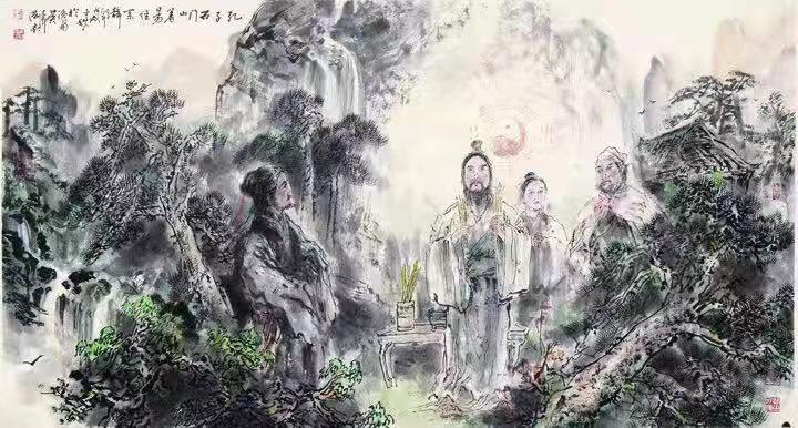 彭门导师吴泽浩先生书画展在济南举办