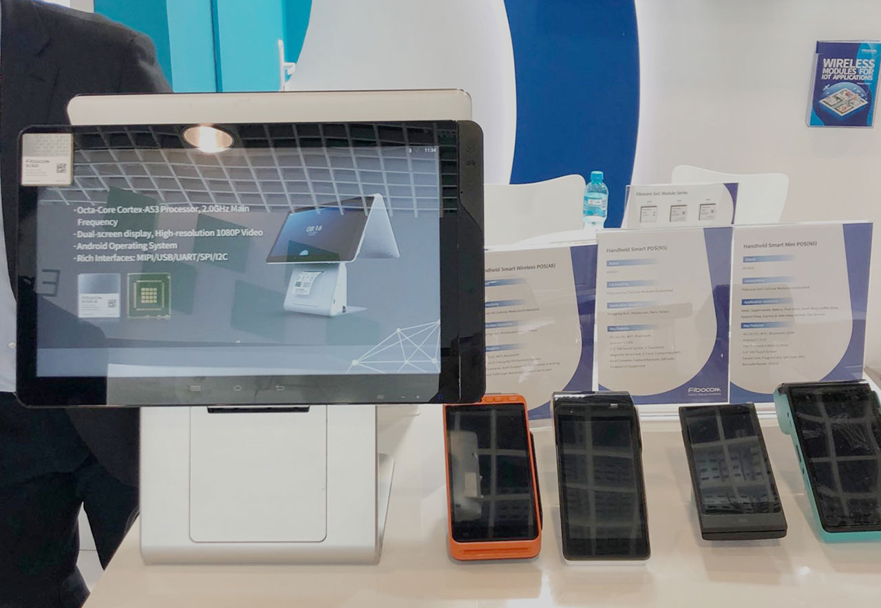 Fibocom is Demonstrating its Smart Point-of-Sale Solution at the Trustech 