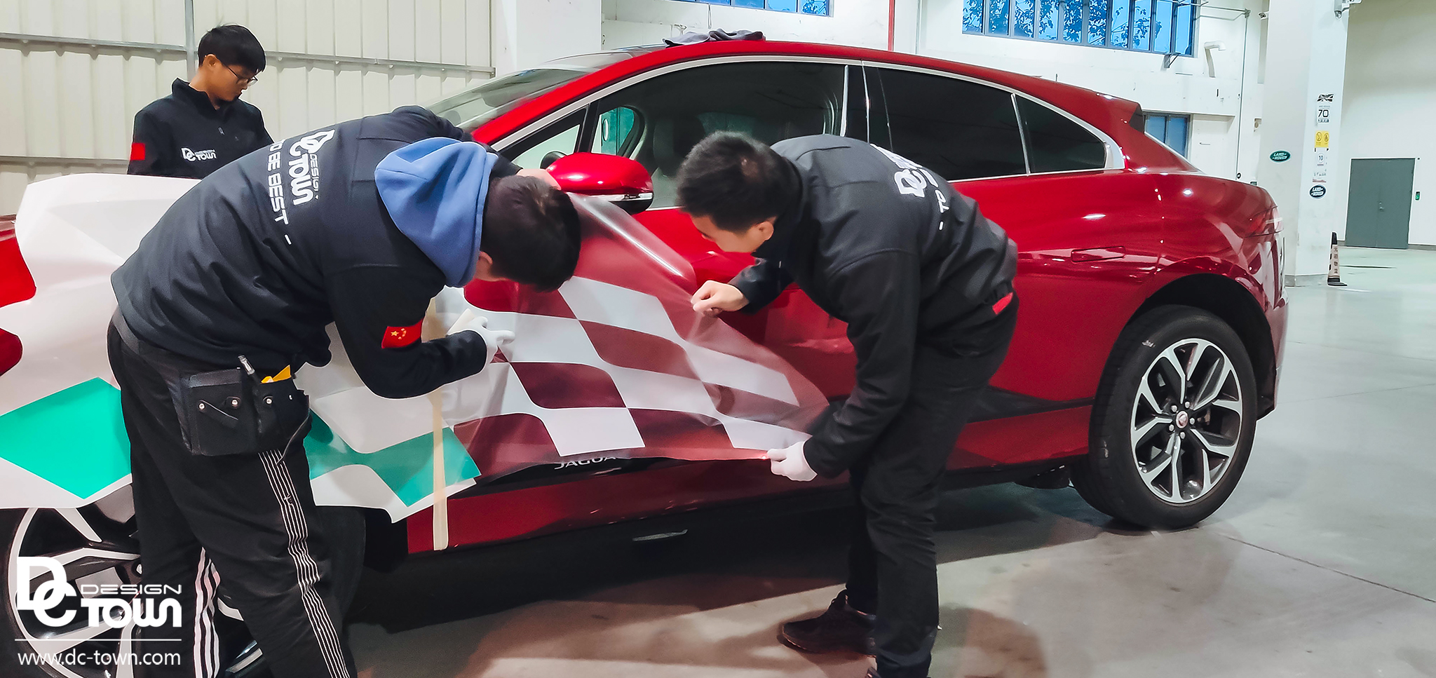 路虎捷豹 新车发布指定拉花
