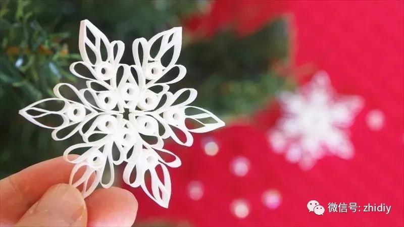 讓你躺在被窩看雪花！紙藝 DIY 的雪花，美的太出眾