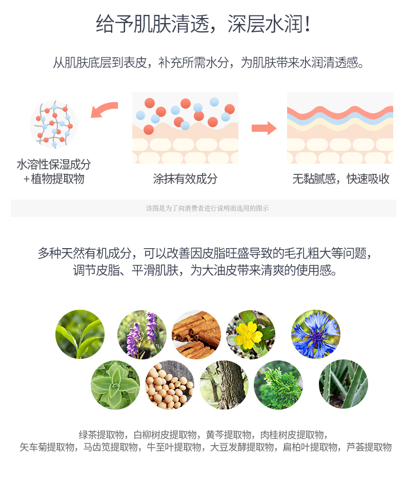 感谢农夫海藻糖修复爽肤水油皮平价学生