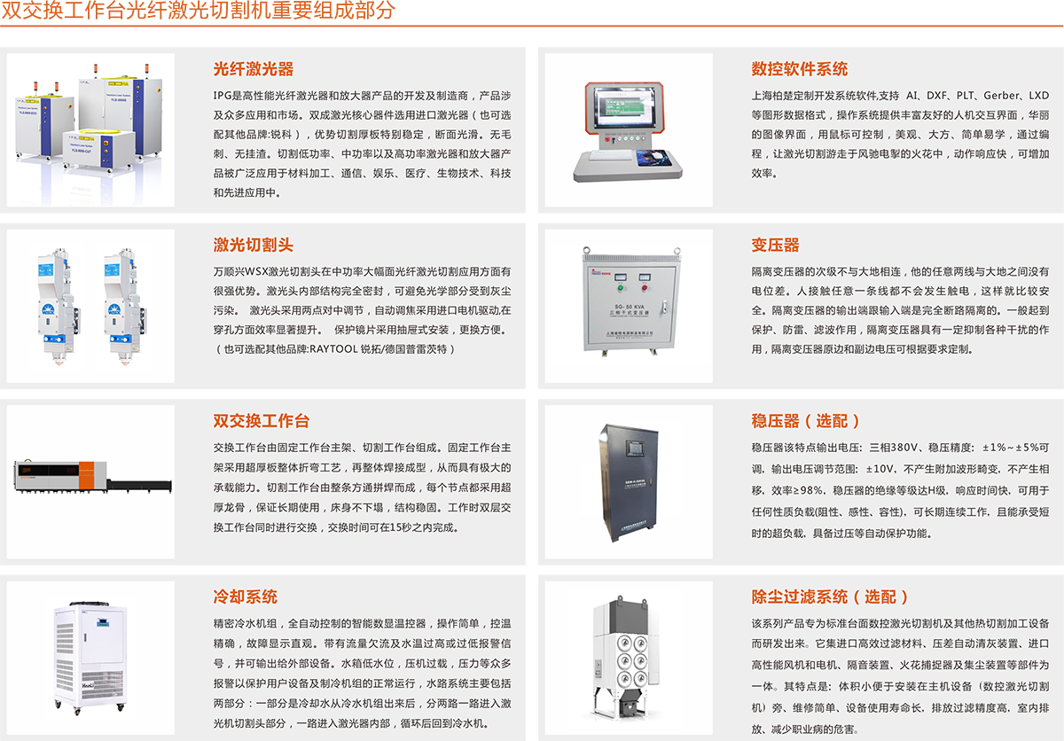 双交换工作台光纤激光切割机SC-FA1000W 双交换工作台光纤激光切割机SC-FA1000W