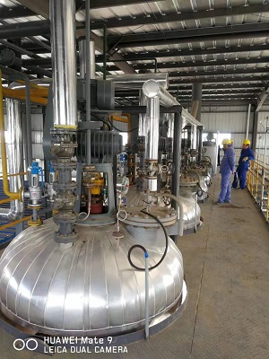 30,000 tons/year of wet process sodium silicate production line was put into production