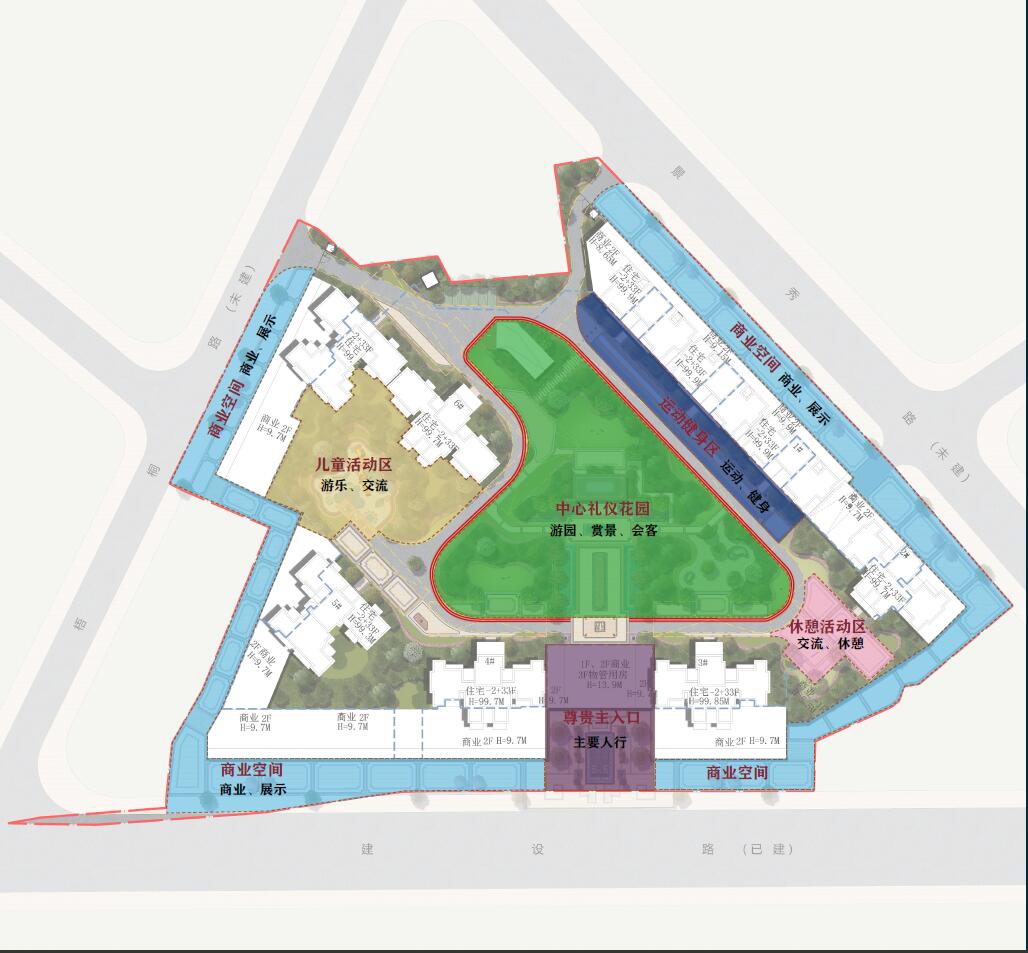 中伟地产-邵东中伟公馆地产景观设计回顾 中伟地产-邵东中伟公馆地产景观设计回顾