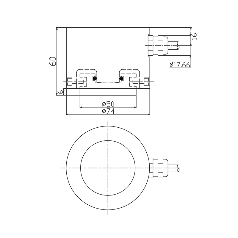 LCD801圆板式测力传感器 （型号：LCD801）