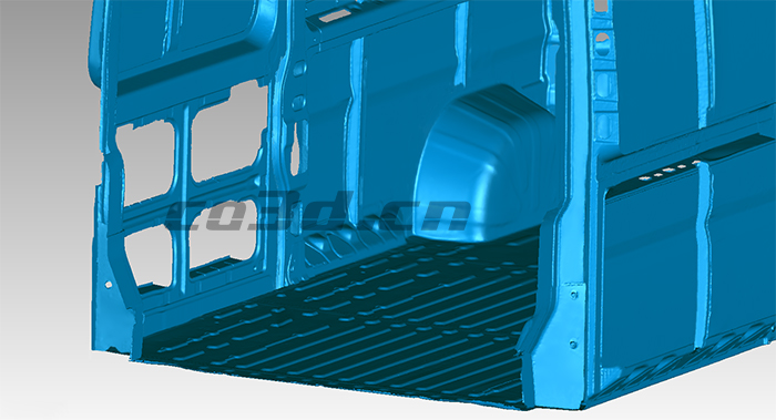 3D scanning of RV interior space