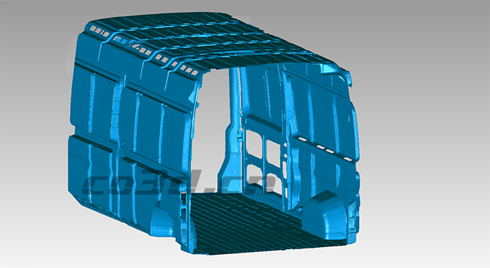 3D scanning of RV interior space