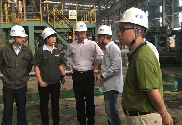 集团领导赴广青科技检查指导工作 集团领导赴广青科技检查指导工作