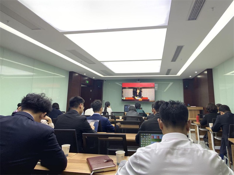 九恒所唐佳璐律师参加司法部公共法律服务宣讲团浙江宣讲视频会议 九恒所唐佳璐律师参加司法部公共法律服务宣讲团浙江宣讲视频会议