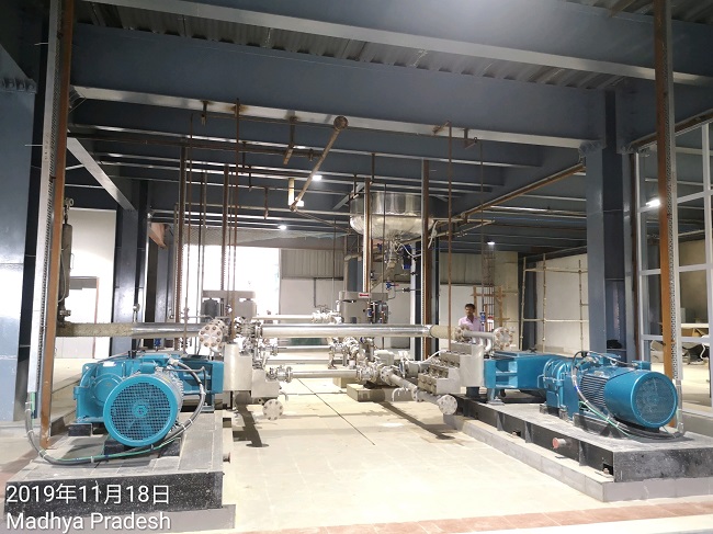 印度年产八万吨高塔洗衣粉生产线顺利投产