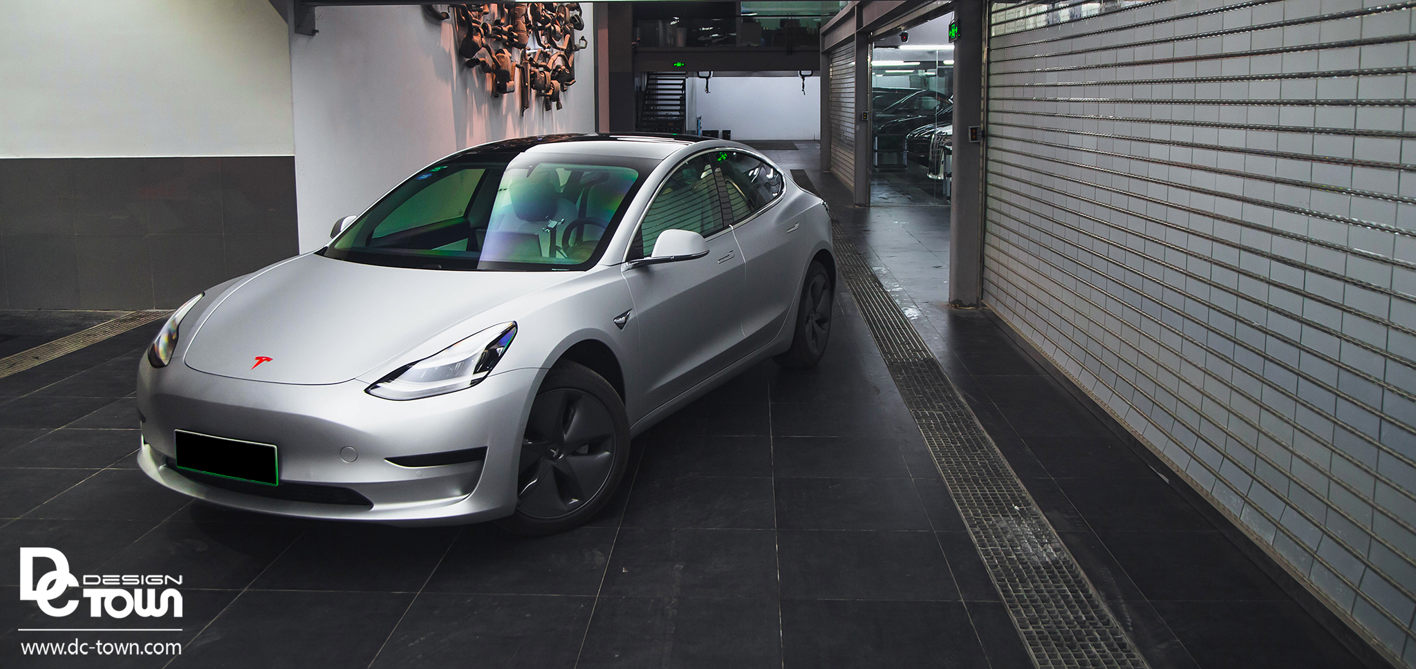 特斯拉model3 整车改色