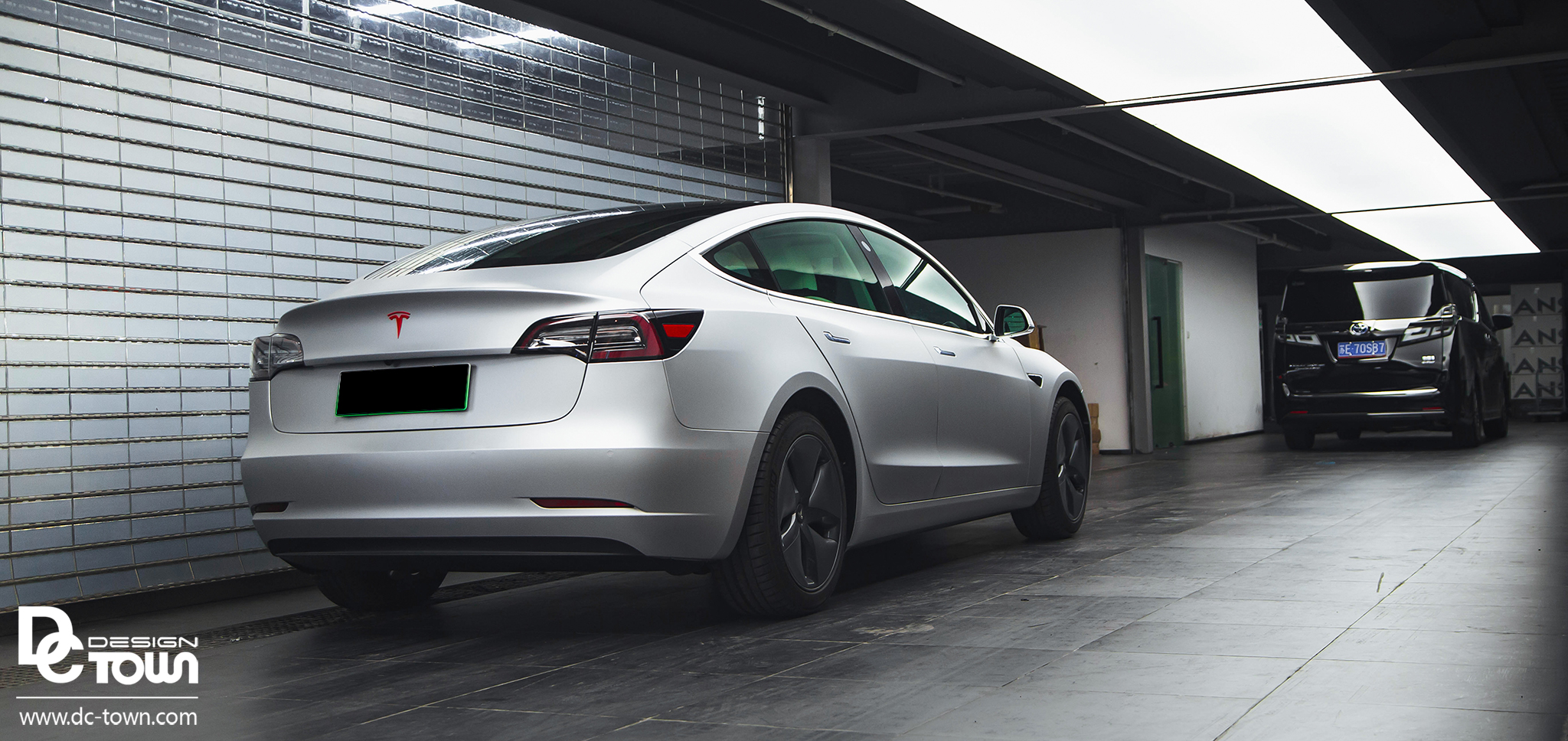 特斯拉model3 整车改色