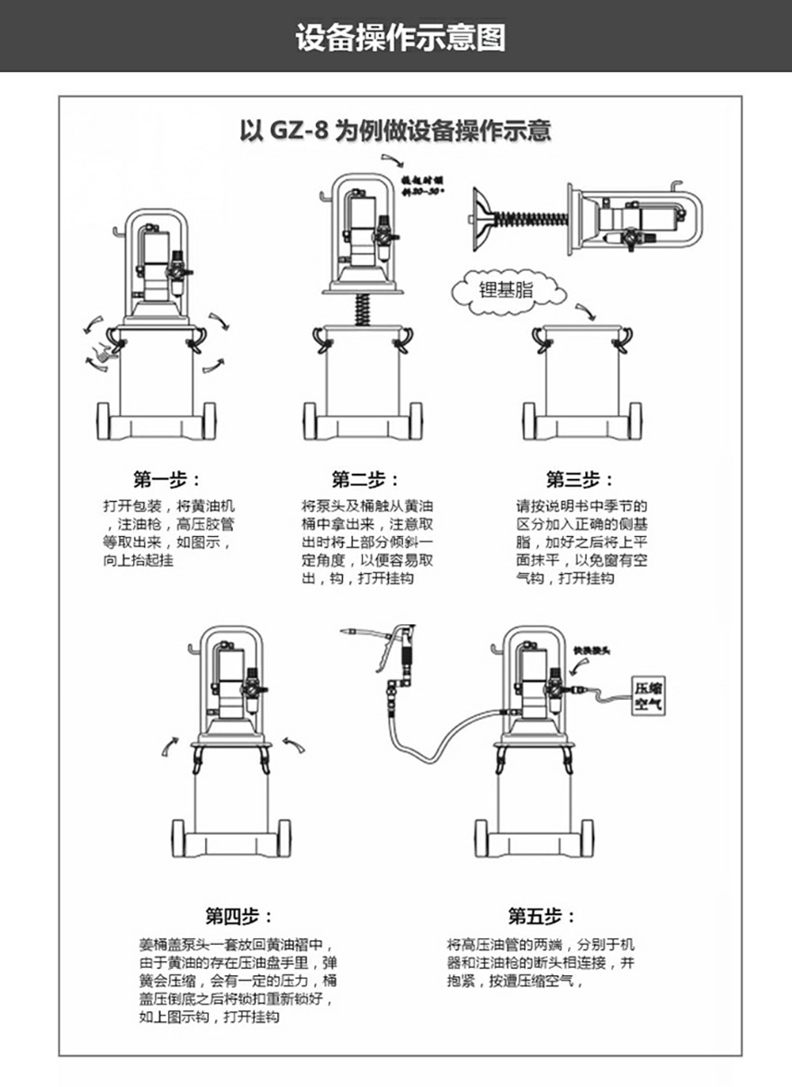 科球GZ-8黃油槍 高壓注油器生產(chǎn)廠家 氣動(dòng)黃油機(jī)