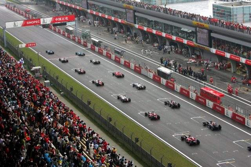 F1上海赛车场 F1上海赛车场