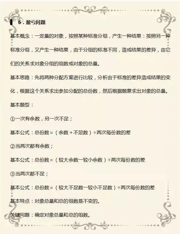 （干货）期末数学复习，题型汇总