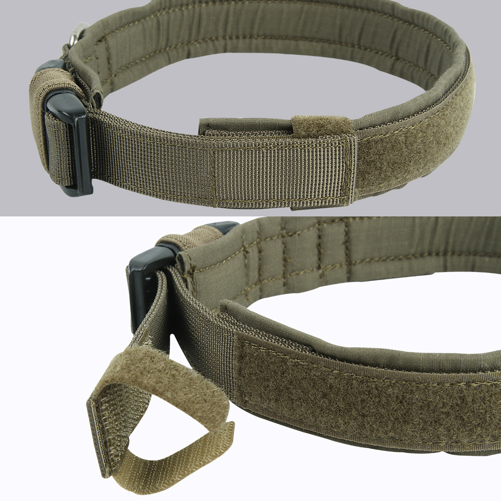 Tactical Dog Collar Military Training Nylon Adjustable Dog Collar for Large Medium Small Dog Tactical Dog Collar Military Training Nylon Adjustable Dog Collar for Large Medium Small Dog