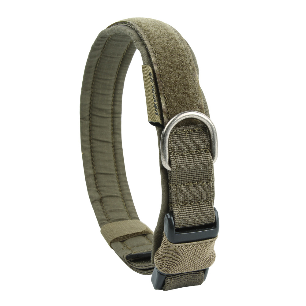 Tactical Dog Collar Military Training Nylon Adjustable Dog Collar for Large Medium Small Dog Tactical Dog Collar Military Training Nylon Adjustable Dog Collar for Large Medium Small Dog