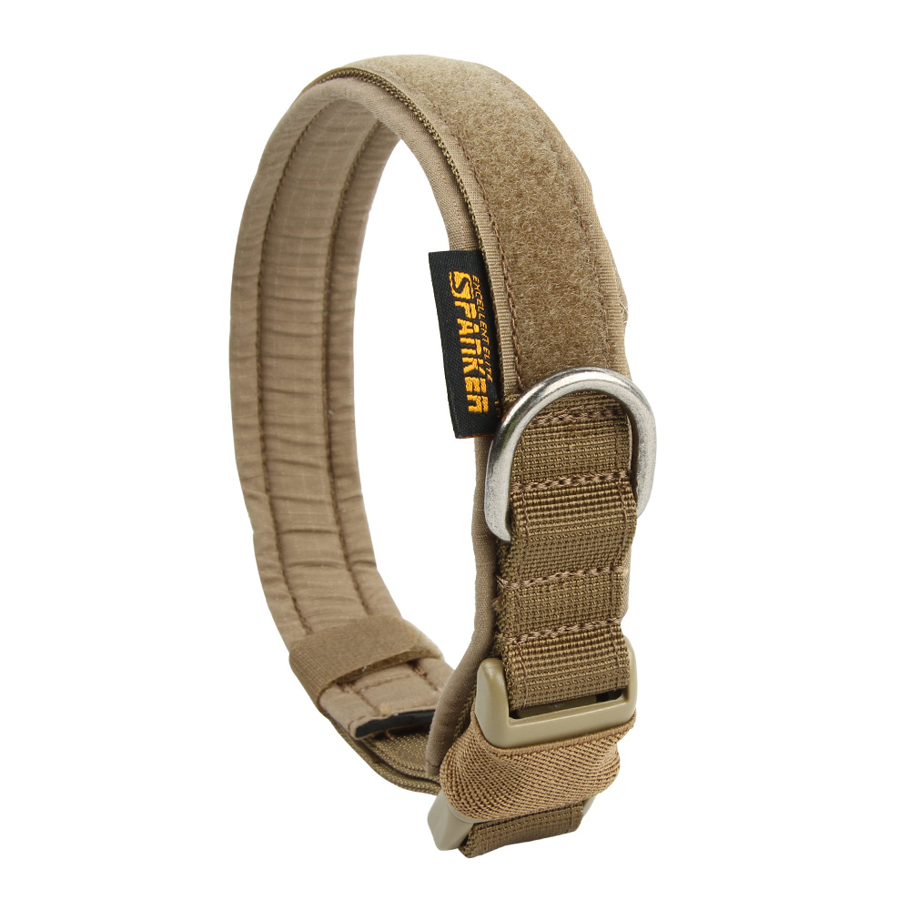 Tactical Dog Collar Military Training Nylon Adjustable Dog Collar for Large Medium Small Dog Tactical Dog Collar Military Training Nylon Adjustable Dog Collar for Large Medium Small Dog