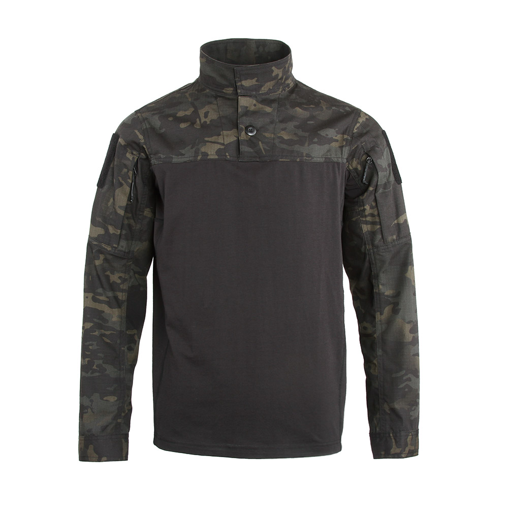 Army Men Long Sleeve T-Shirt Military Assault Combat Men's Camouflage Assaul
