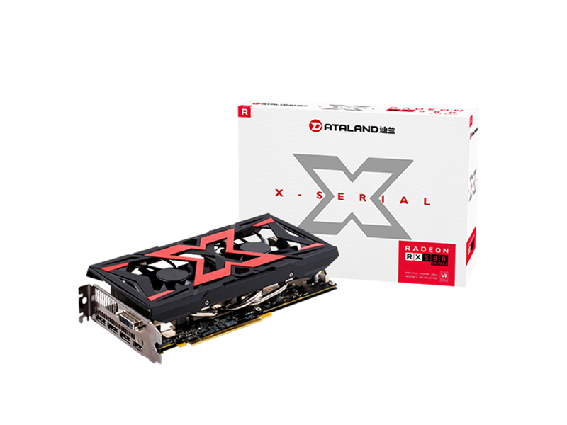 迪兰 RX 580 2048SP 8G X-Serial 战神