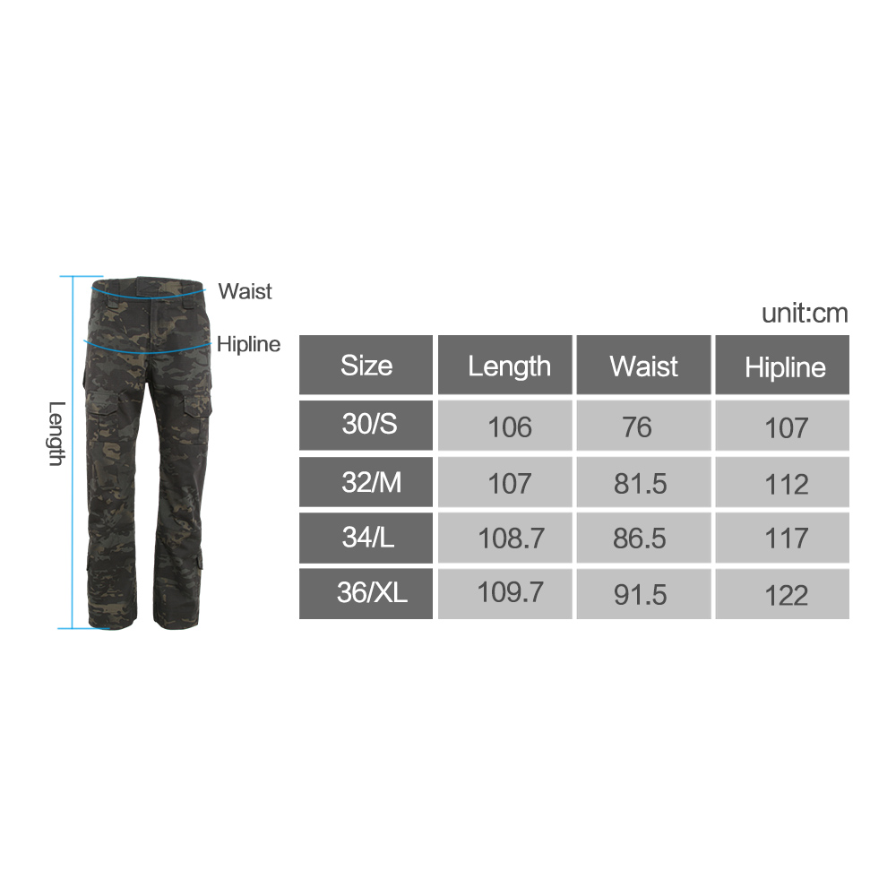 Tactical pants male summer camouflage pants pants male loose special forces male wear