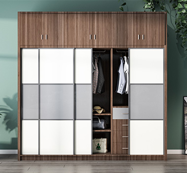 现代衣柜3d尺寸模型