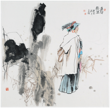 兼收并蓄 有容乃大——记人物画家张自启 兼收并蓄 有容乃大——记人物画家张自启