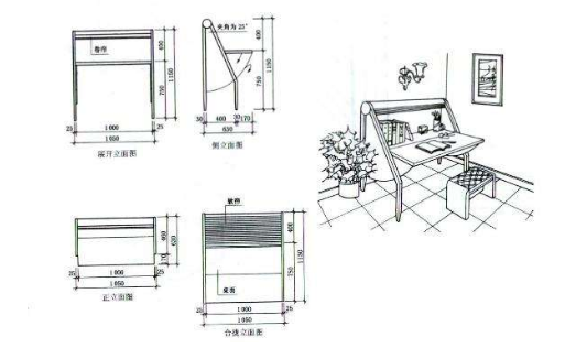 看懂安装家具图纸技巧! 看懂安装家具图纸技巧!