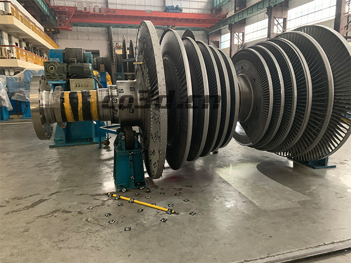 Three-dimensional inspection of steam turbine