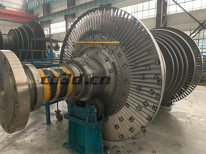 Three-dimensional inspection of steam turbine