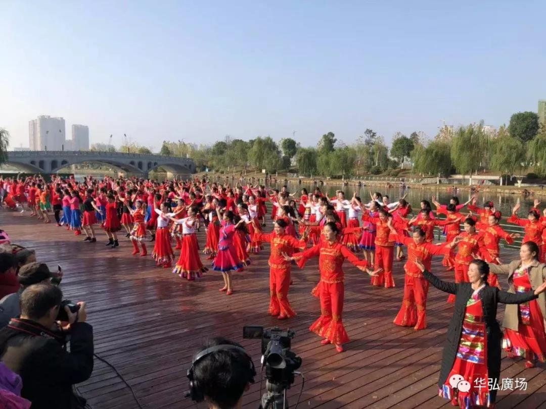 【星耀華弘，舞動(dòng)黃梅】黃梅縣廣場(chǎng)舞展演