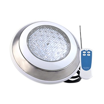 Acero inoxidable 54W de alta potencia 12V IP68 RGB LED Luz de piscina grande