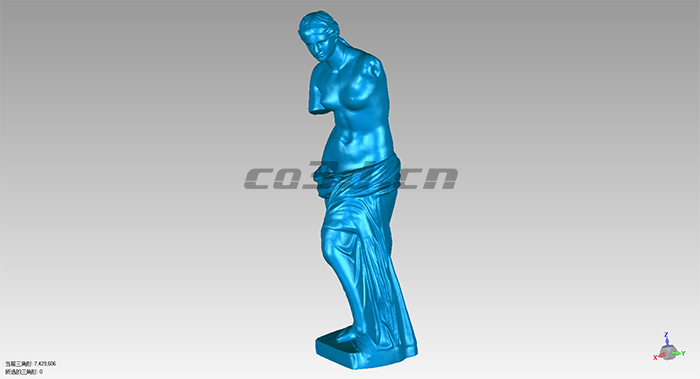 3D scan of Venus sculpture