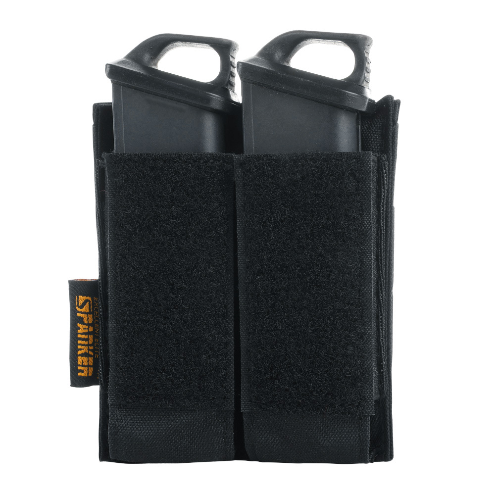 Tactical Pistol Molle Magazine Pouch Military Glock Double Clip Small Bag Paintball Game Accessory