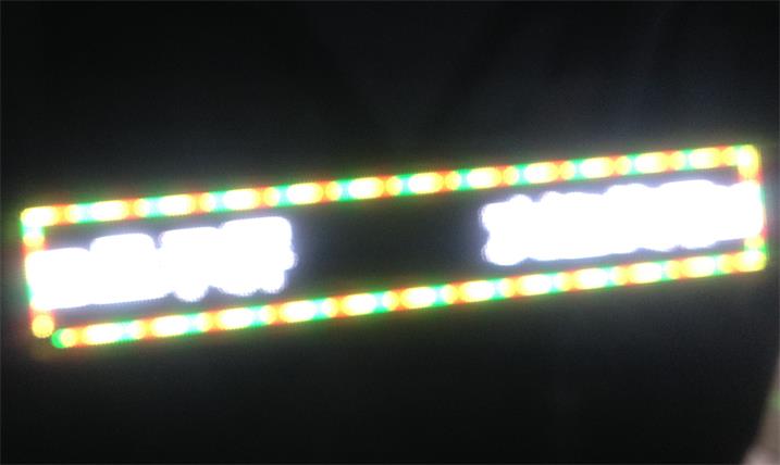 连州市鹏泰百货展厅LED全彩显示屏专用P5.0表贴单元板（奥马哈）