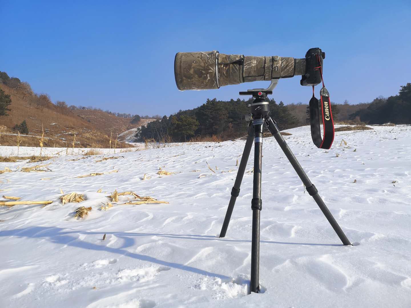 雪地拍摄