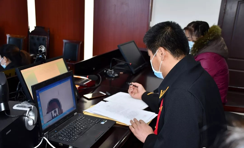 疫情防控 高唐法院首次利用互联网开庭