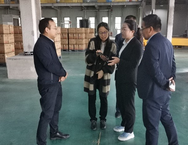 河北省中药材检测中心领导一行赴甘肃中药材交易中心参观考察