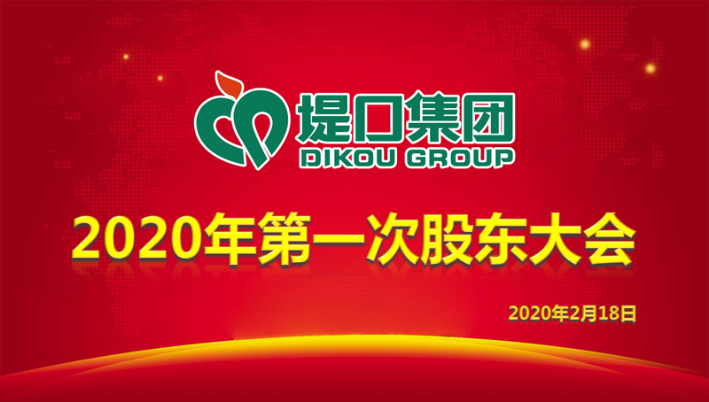 集團(tuán)公司召開2020年第一次股東大會