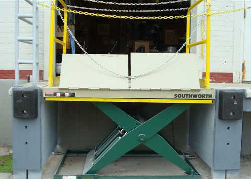 Heavy cargo loading and unloading platform-- Dock lift