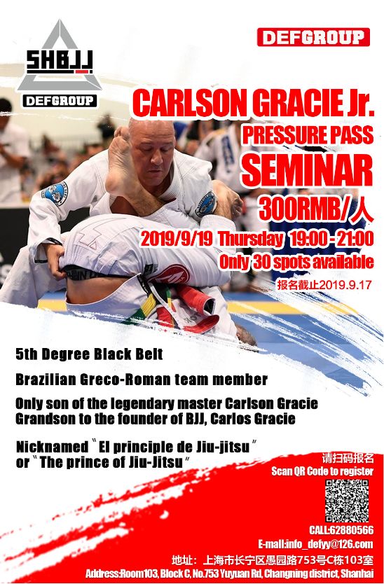 Carlson Gracie Jr. Seminar 2019