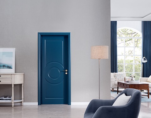 HDF Lacquer-Matt Blue