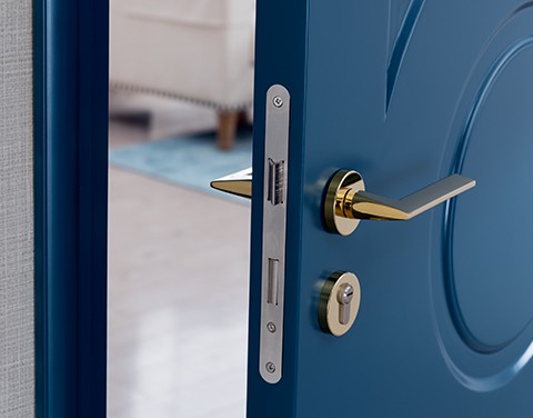 HDF Lacquer-Matt Blue