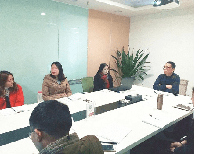 “聚财有道”公司前台后台沟通流程培训会议 “聚财有道”公司前台后台沟通流程培训会议