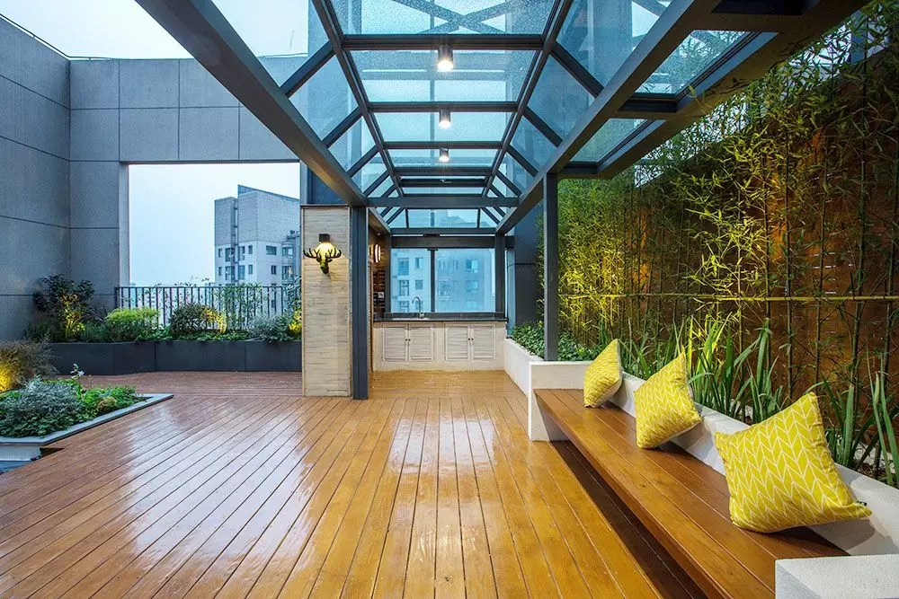 八八中心屋顶花园 八八中心屋顶花园