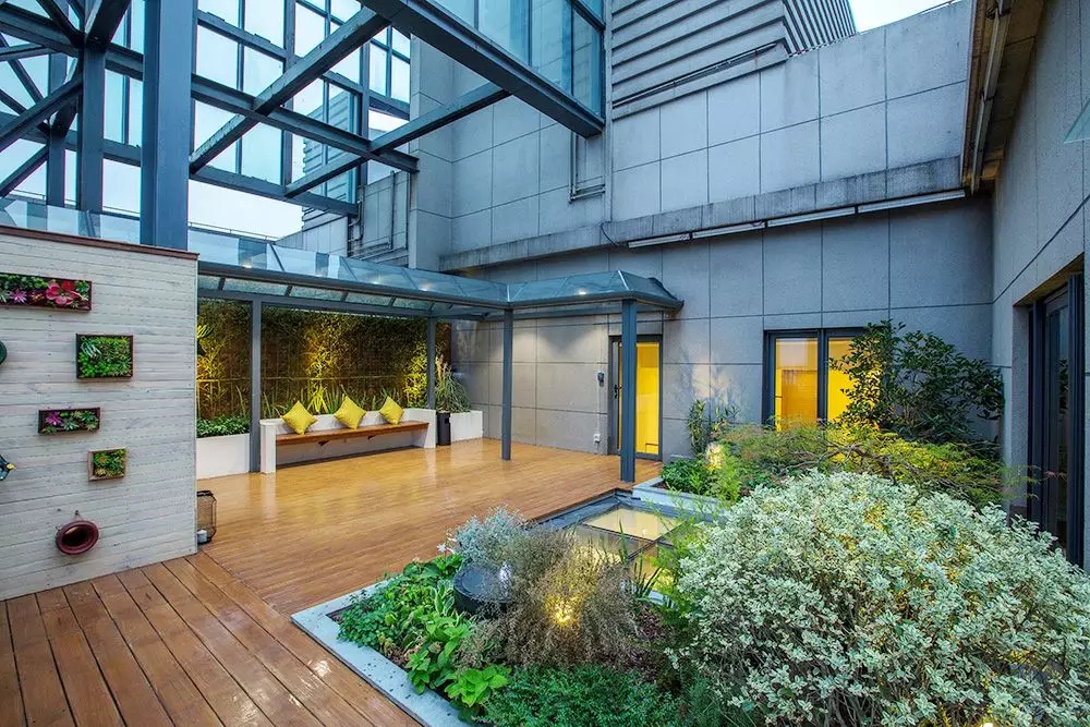 八八中心屋顶花园 八八中心屋顶花园