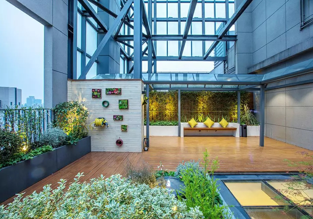 八八中心屋顶花园 八八中心屋顶花园