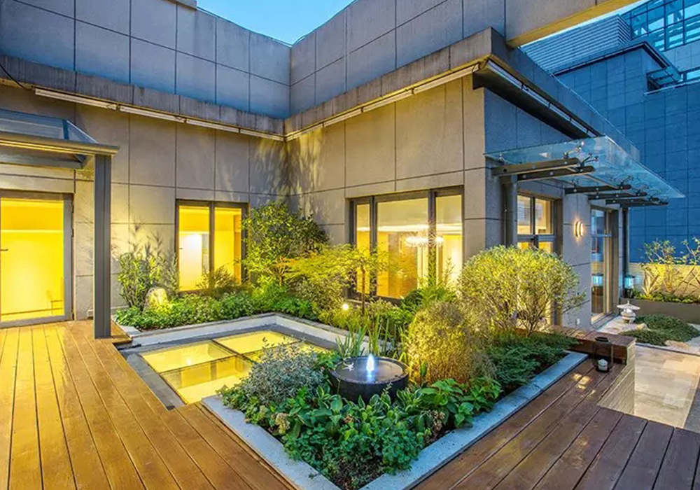 八八中心屋顶花园 八八中心屋顶花园