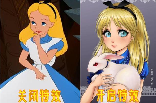 当迪士尼动画中的公主开启日系特效后,连愤怒的艾莎都变得可爱了 当迪士尼动画中的公主开启日系特效后,连愤怒的艾莎都变得可爱了